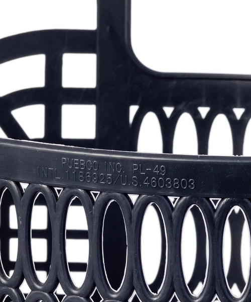 PUEBCO（プエブコ）の「PLASTIC MARKET BAG Large（トートバッグ・メンズ・ホワイト/ブラック/グレー・LARGE）」の14枚目の写真