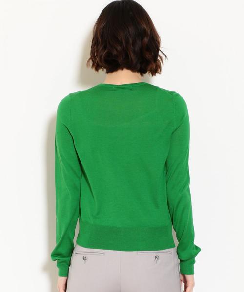 新品グリーンレーベルリラクシング★手洗い可能UVカットシルク100％カーディガン green label relaxing（グリーンレーベルリラクシング）の「[手洗い