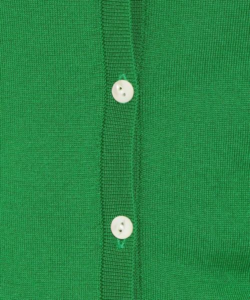 新品グリーンレーベルリラクシング★手洗い可能UVカットシルク100％カーディガン green label relaxing（グリーンレーベルリラクシング）の「[手洗い
