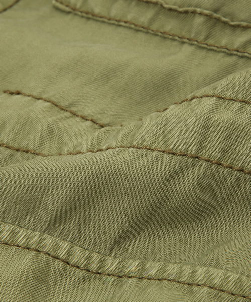 Another Edition（アナザーエディション）の「AE[A]ﾘﾖｾﾙ MLTLY LINER CT（ミリタリージャケット・レディース・ホワイト/オリーブ/その他1・SMALL/MEDIUM）」の15枚目の写真