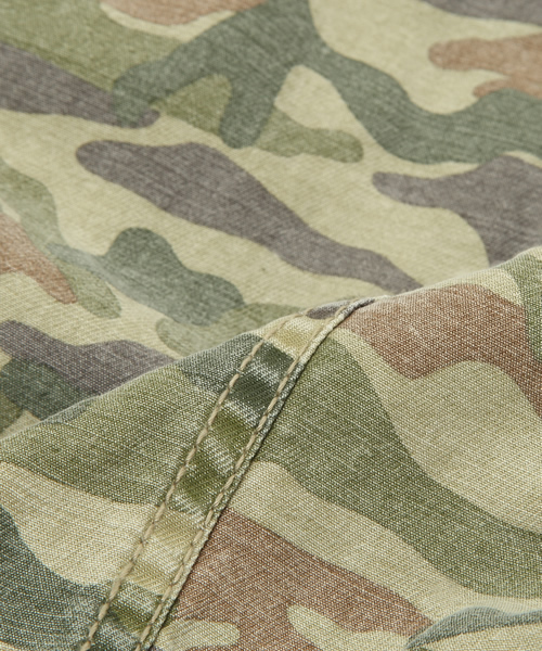 Another Edition（アナザーエディション）の「AE[A]ﾘﾖｾﾙ MLTLY LINER CT（ミリタリージャケット・レディース・ホワイト/オリーブ/その他1・SMALL/MEDIUM）」の16枚目の写真