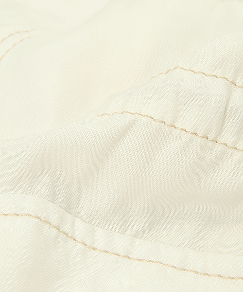 Another Edition（アナザーエディション）の「AE[A]ﾘﾖｾﾙ MLTLY LINER CT（ミリタリージャケット・レディース・ホワイト/オリーブ/その他1・SMALL/MEDIUM）」の17枚目の写真