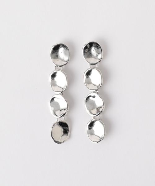 BEAUTY&YOUTH UNITED ARROWS(ビューティーアンドユースユナイテッドアローズ)の「BY メタルサークルロングピアス о(ピアス(両耳用)・レディース・ゴールド/シルバー・FREE)」の1枚目の写真