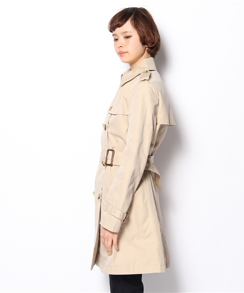 Another Edition（アナザーエディション）の「AE C ライナー トレンチ（トレンチコート・レディース・ベージュ/ナチュラル・SMALL/MEDIUM）」の4枚目の写真