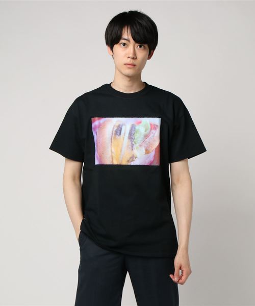 NANO universe（ナノユニバース）の「：ＹｏｓｈｉｔａｋａＩｔｏｉ　フォトＴシャツ２（Tシャツ/カットソー・メンズ・ホワイト/ブラック/イエロー・MEDIUM/LARGE/SMALL/X-LARGE）」の3枚目の写真