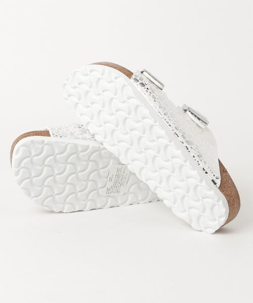 BIRKENSTOCK(ビルケンシュトック)の「18SS新作◆ARIZONA/アリゾナ メタリックストーンズシルバー(WOMEN)(サンダル・レディース・シルバー・38/39/35/37/36)」の3枚目の写真