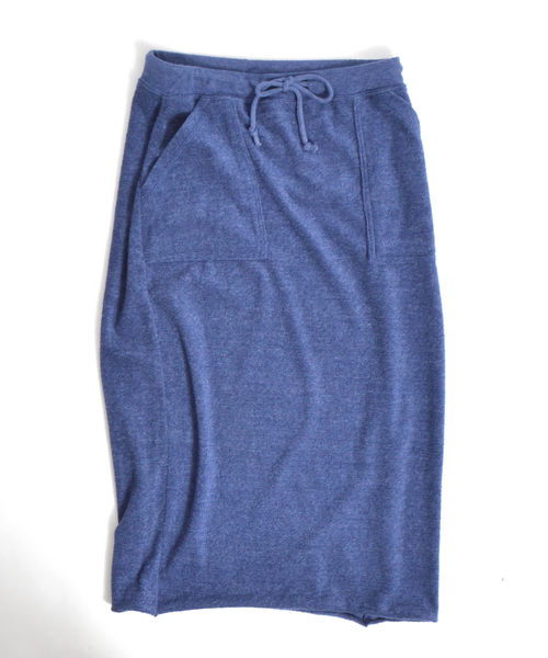 ROOPTOKYO（ループトウキョウ）の「CAL.Berries SANDY BEACH WALK MID SKIRT Made in USA（スカート・レディース・クリーム/ネイビー・S）」の7枚目の写真