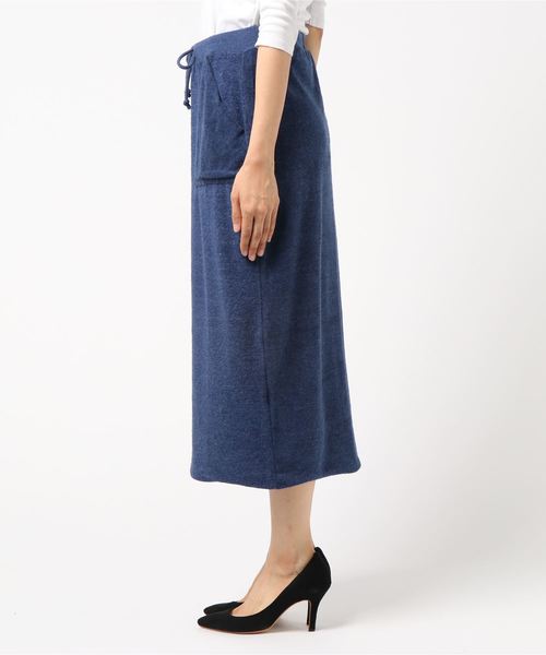 ROOPTOKYO（ループトウキョウ）の「CAL.Berries SANDY BEACH WALK MID SKIRT Made in USA（スカート・レディース・クリーム/ネイビー・S）」の3枚目の写真