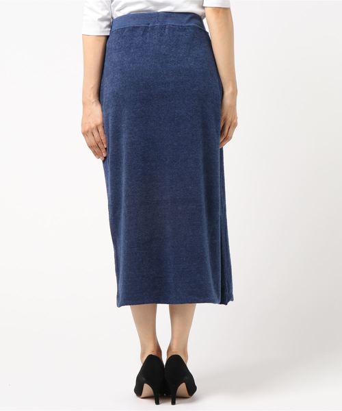 ROOPTOKYO（ループトウキョウ）の「CAL.Berries SANDY BEACH WALK MID SKIRT Made in USA（スカート・レディース・クリーム/ネイビー・S）」の4枚目の写真