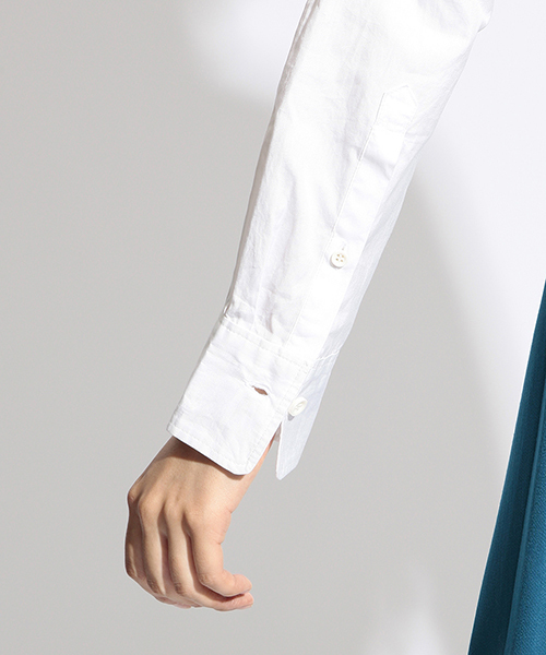 Ray BEAMS（レイビームス）の「SUPER THANKS×Ray BEAMS / 別注 13AW 蝶ネクタイシャツ（シャツ/ブラウス・レディース・ホワイト/ブラウン系その他・ONE SIZE）」の4枚目の写真