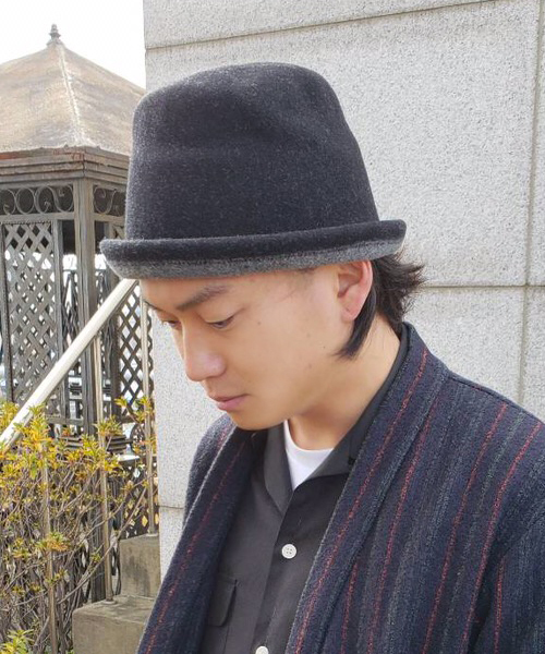 polcadot（ポルカドット）の「Noppu 8WAY HAT 8つの形が作れるフェルトハット（ハット・レディース・ワイン/ブルー/グレー/ブラック/ベージュ系その他/ブラック系その他/グレー系その他/オリーブ/レッド系その他/グリーン系その他・FREE）」の3枚目の写真