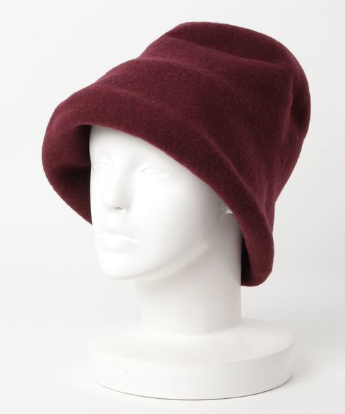 polcadot（ポルカドット）の「Noppu 8WAY HAT 8つの形が作れるフェルトハット（ハット・レディース・ワイン/ブルー/グレー/ブラック/ベージュ系その他/ブラック系その他/グレー系その他/オリーブ/レッド系その他/グリーン系その他・FREE）」の18枚目の写真