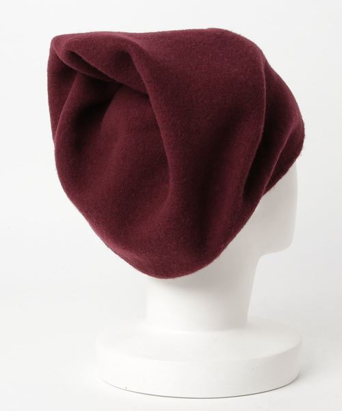 polcadot（ポルカドット）の「Noppu 8WAY HAT 8つの形が作れるフェルトハット（ハット・レディース・ワイン/ブルー/グレー/ブラック/ベージュ系その他/ブラック系その他/グレー系その他/オリーブ/レッド系その他/グリーン系その他・FREE）」の17枚目の写真