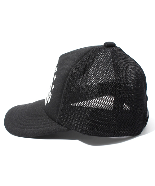 JOEY HYSTERIC(ジョーイヒステリック)の「STAR FRAME WOMAN pt メッシュキャップ(キャップ・キッズ・ブラック/ブラウン/オレンジ・MEDIUM/LARGE)」の4枚目の写真