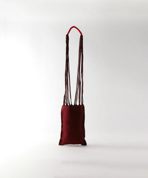 Steven Alan(スティーブンアラン)の「<Pips×Steven Alan>HAMMOCK BAG SMALL/ショルダーバッグ(ショルダーバッグ・レディース・クリーム/レッド/ケリー・FREE)」の3枚目の写真