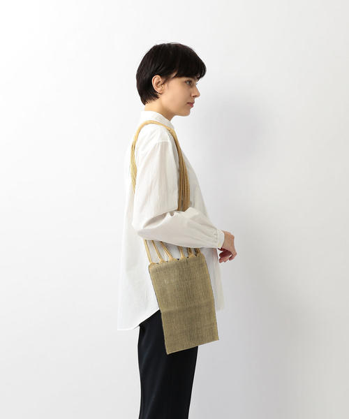 Steven Alan(スティーブンアラン)の「<Pips×Steven Alan>HAMMOCK BAG SMALL/ショルダーバッグ(ショルダーバッグ・レディース・クリーム/レッド/ケリー・FREE)」の10枚目の写真