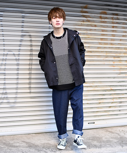 kutir(クティール)の「ビッグマウンテンパーカー(マウンテンパーカー・メンズ・ベージュ/ブラック/カーキ・MEDIUM/LARGE)」の15枚目の写真