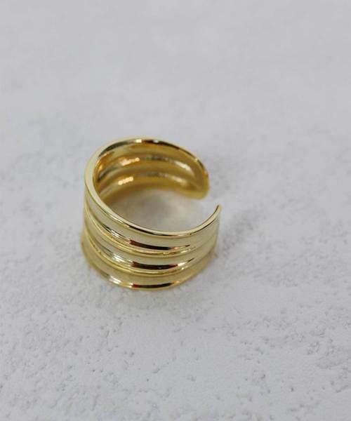 florist（フローリスト）の「3種展開連なるデザインワイドリング（リング・レディース・シルバー系その他2/シルバー系その他3/ゴールド系その他2/ゴールド系その他3/シルバー系その他/ゴールド系その他・FREE）」の9枚目の写真