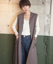 TRUNC 88�i�g�����N�G�C�e�B�[�G�C�g�j�́uStud no Sleeve Jacket�i�x�X�g�j�v