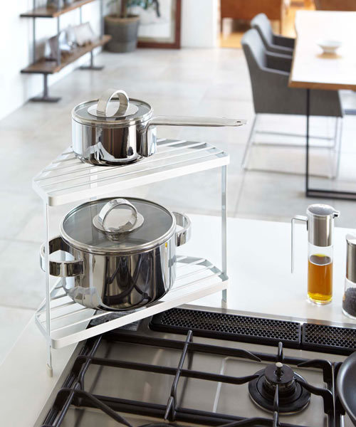 Tower タワー キッチンコーナーラック