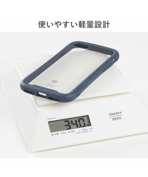 iFace（アイフェイス）の「iPhone XR ケース iFace Reflection 強化ガラス クリア アイフォン ケース（スマホケース/カバー・レディース・ブラック/グレー/ネイビー/レッド/ベージュ/カーキ・FREE）」の12枚目の写真