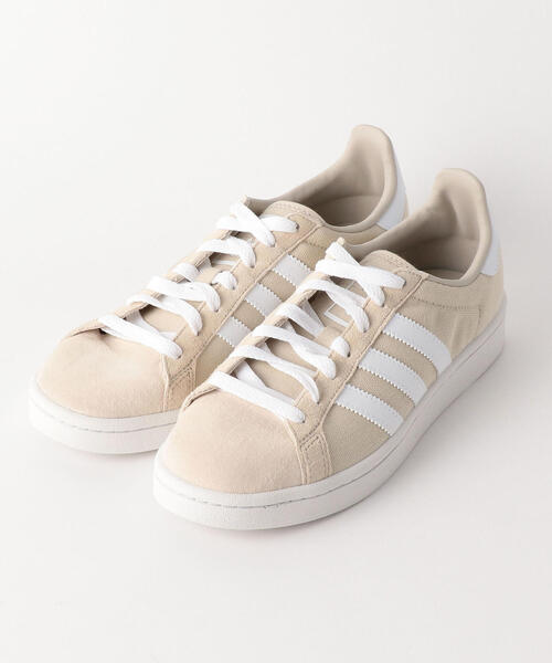 adidas(アディダス)の「<adidas Originals(アディダス)>CAMPUS キャンパス/スニーカー ◆(スニーカー・レディース・ベージュ・25cm/24cm/23.5cm/22.5cm/24.5cm/23cm)」の8枚目の写真