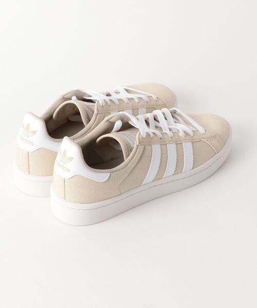 adidas(アディダス)の「<adidas Originals(アディダス)>CAMPUS キャンパス/スニーカー ◆(スニーカー・レディース・ベージュ・25cm/24cm/23.5cm/22.5cm/24.5cm/23cm)」の3枚目の写真