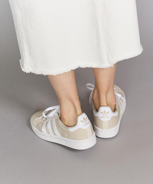 adidas(アディダス)の「<adidas Originals(アディダス)>CAMPUS キャンパス/スニーカー ◆(スニーカー・レディース・ベージュ・25cm/24cm/23.5cm/22.5cm/24.5cm/23cm)」の7枚目の写真