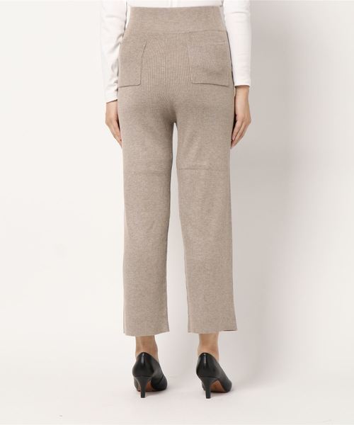 LOWRYS FARM(ローリーズファーム)の「12Gウールコンニットパンツ 855324(その他パンツ・レディース・ベージュ/ブラウン/グレー/イエロー・FREE)」の5枚目の写真