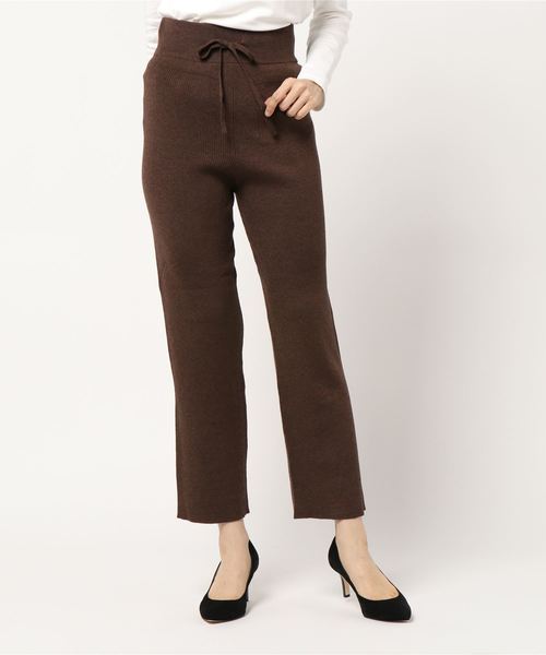 LOWRYS FARM(ローリーズファーム)の「12Gウールコンニットパンツ 855324(その他パンツ・レディース・ベージュ/ブラウン/グレー/イエロー・FREE)」の7枚目の写真