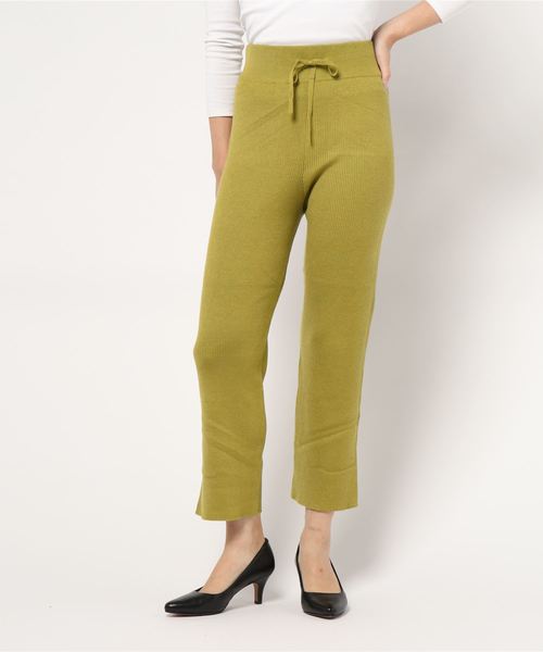 LOWRYS FARM(ローリーズファーム)の「12Gウールコンニットパンツ 855324(その他パンツ・レディース・ベージュ/ブラウン/グレー/イエロー・FREE)」の9枚目の写真