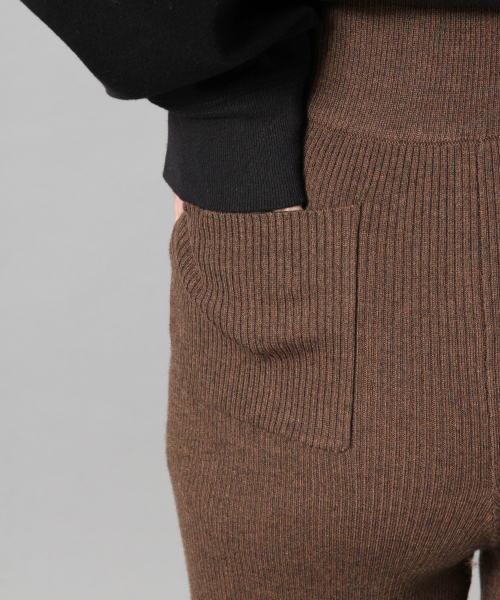 LOWRYS FARM(ローリーズファーム)の「12Gウールコンニットパンツ 855324(その他パンツ・レディース・ベージュ/ブラウン/グレー/イエロー・FREE)」の15枚目の写真