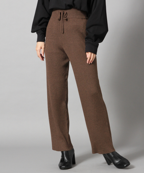 LOWRYS FARM(ローリーズファーム)の「12Gウールコンニットパンツ 855324(その他パンツ・レディース・ベージュ/ブラウン/グレー/イエロー・FREE)」の12枚目の写真