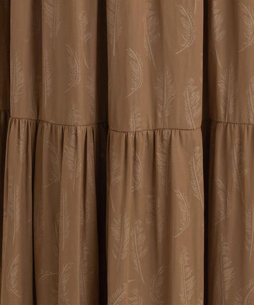 green label relaxing（グリーンレーベルリラクシング）の「CFC PE カッセン ジャカード ギャザー マキシ スカート（スカート・レディース・ライトグレー/ブラック/ベージュ・FREE）」の17枚目の写真