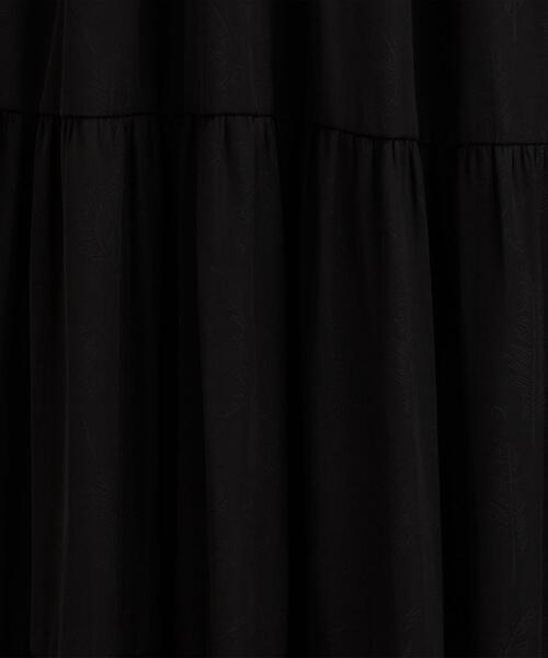 green label relaxing（グリーンレーベルリラクシング）の「CFC PE カッセン ジャカード ギャザー マキシ スカート（スカート・レディース・ライトグレー/ブラック/ベージュ・FREE）」の13枚目の写真