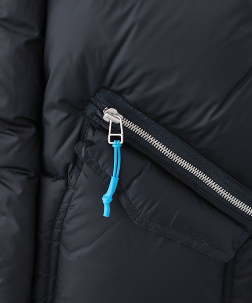 Name.】ナイロンシャンブレーダウンベスト/NMVE-19AW-001（ダウン