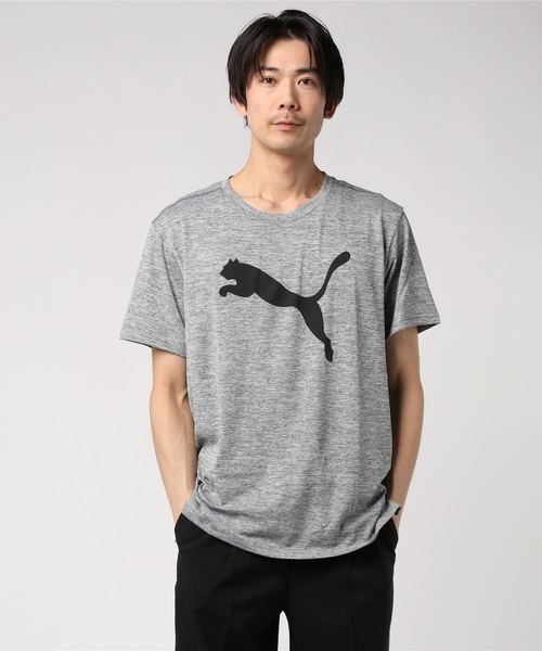 セール Puma プーマ Favorite ヘザー キャット Ss トレーニング Tシャツ 半袖 Tシャツ カットソー Puma プーマ のファッション通販 Zozotown