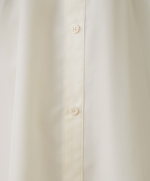 rectangle（レクタングル）の「ニットベスト×シャツ　フェイクレイヤードワンピース（ワンピース・レディース・ブラック/ベージュ/オフホワイト・FREE）」の15枚目の写真