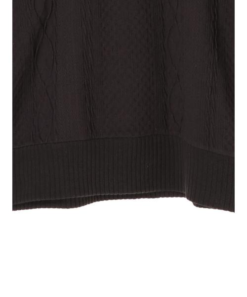 AMERICAN HOLIC(アメリカンホリック)の「両Vネックカットジャガードプルオーバー *(Tシャツ/カットソー・レディース・チャコールグレー/ベージュ/アイボリー・MEDIUM/LARGE)」の14枚目の写真