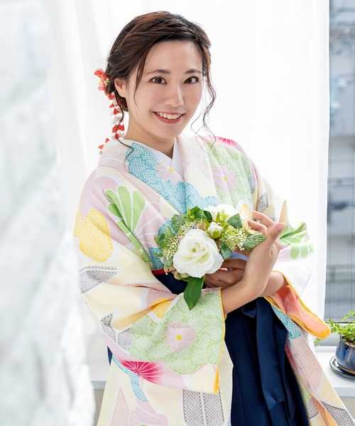 KYOETSU(キョウエツ)の「レディース 簡易袴 5点セット( 着物 + 袴 + 襦袢 + 袴下帯 + 腰紐 )(着物・レディース・ホワイト系その他/グレー系その他/ブラウン系その他/イエロー系その他2/ブルー系その他2/ブルー系その他3/ベージュ系その他2/グレー系その他2/ブラウン系その他2/レッド系その他/オレンジ系その他/イエロー系その他/ピンク系その他/グリーン系その他/ブルー系その他/ベージュ系その他/その他8/その他13/その他6/その他14/その他15/その他16/その他4/その他7/その他9/その他12/その他1/その他2/その他3/その他5/その他11・M/LL/S/L)」の14枚目の写真