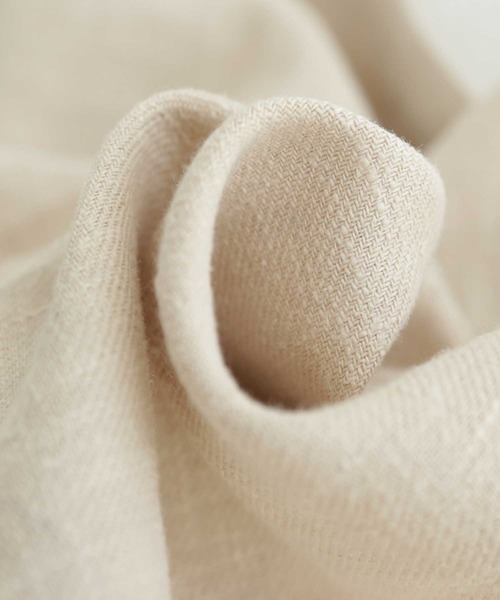 antiqua（アンティカ）の「ポケットリネンジャケット（テーラードジャケット・レディース・ブラック/ネイビー/ブラウン系その他/ベージュ系その他・FREE）」の8枚目の写真