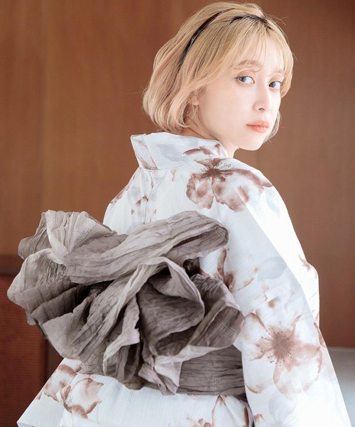Dita（ディータ）の「選べる11色・グラデーションしわへこ帯【K】（和装小物・レディース・その他3/その他4/その他5/その他6/その他8/その他9/その他10/その他1/その他7/その他2/その他11/その他15/その他12/その他13/その他14・FREE）」の12枚目の写真