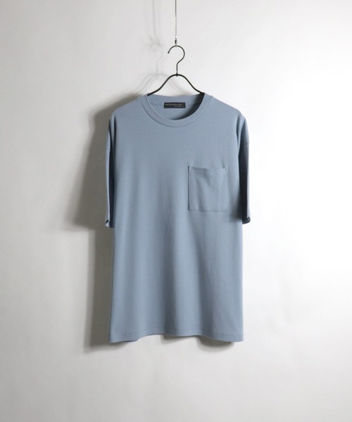 Confirm(コンファーム)の「Confirm / コンファーム スムースビッグシルエットTシャツ(Tシャツ/カットソー・メンズ・ベージュ/ミント/ホワイト/サックスブルー/ブラック/グリーン/ラベンダー・XL/L/M)」の6枚目の写真