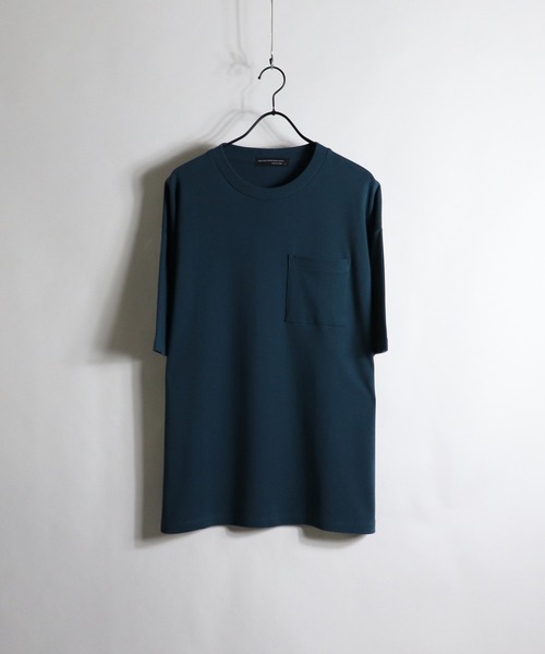 Confirm(コンファーム)の「Confirm / コンファーム スムースビッグシルエットTシャツ(Tシャツ/カットソー・メンズ・ベージュ/ミント/ホワイト/サックスブルー/ブラック/グリーン/ラベンダー・XL/L/M)」の4枚目の写真