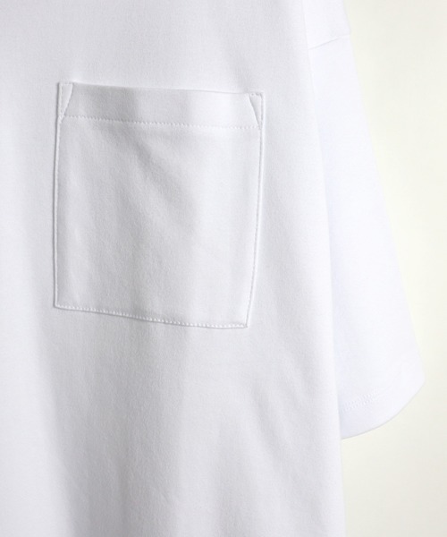 Confirm(コンファーム)の「Confirm / コンファーム スムースビッグシルエットTシャツ(Tシャツ/カットソー・メンズ・ベージュ/ミント/ホワイト/サックスブルー/ブラック/グリーン/ラベンダー・XL/L/M)」の15枚目の写真