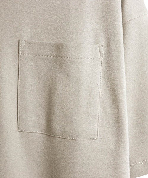 Confirm(コンファーム)の「Confirm / コンファーム スムースビッグシルエットTシャツ(Tシャツ/カットソー・メンズ・ベージュ/ミント/ホワイト/サックスブルー/ブラック/グリーン/ラベンダー・XL/L/M)」の16枚目の写真