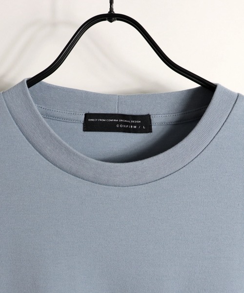 Confirm(コンファーム)の「Confirm / コンファーム スムースビッグシルエットTシャツ(Tシャツ/カットソー・メンズ・ベージュ/ミント/ホワイト/サックスブルー/ブラック/グリーン/ラベンダー・XL/L/M)」の10枚目の写真