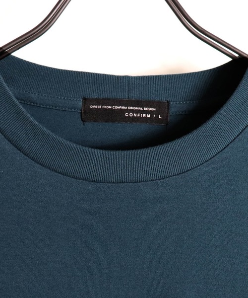 Confirm(コンファーム)の「Confirm / コンファーム スムースビッグシルエットTシャツ(Tシャツ/カットソー・メンズ・ベージュ/ミント/ホワイト/サックスブルー/ブラック/グリーン/ラベンダー・XL/L/M)」の9枚目の写真