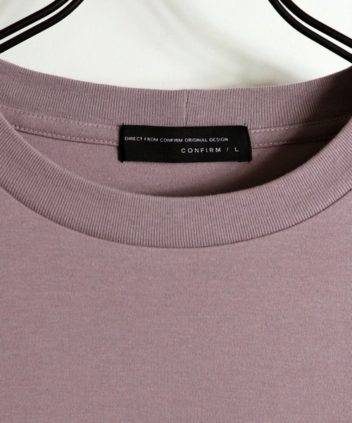 Confirm(コンファーム)の「Confirm / コンファーム スムースビッグシルエットTシャツ(Tシャツ/カットソー・メンズ・ベージュ/ミント/ホワイト/サックスブルー/ブラック/グリーン/ラベンダー・XL/L/M)」の14枚目の写真
