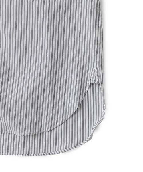 Name.(ネーム)の「【Name.】STUDIOUS別注 Asymmetry H/S SHT(シャツ/ブラウス・メンズ・ホワイト/サックスブルー・1/2/0)」の18枚目の写真
